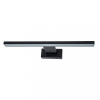  SHINE négyszögletes fekete 7W LED fali lámpa Fém és Milagro anyagból IP44