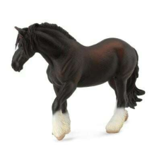Shire XL Collecta Black Horse figura játékfigura