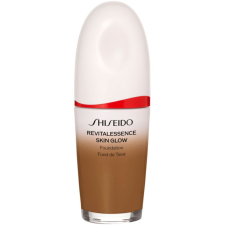 Shiseido Revitalessence Skin Glow Foundation könnyű alapozó világosító hatással SPF 30 árnyalat Suede 30 ml smink alapozó