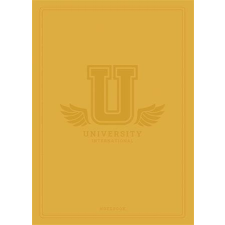 SHKOLYARYK Füzet, tűzött, A5, kockás, 60 lap, SHKOLYARYK "University International", vegyes füzet
