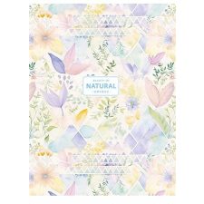 SHKOLYARYK Füzet, tűzött, A5, vonalas, 80 lap, SHKOLYARYK "Natural", vegyes füzet