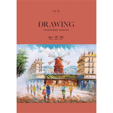 SHKOLYARYK Rajzlap, A4+, 150 g, 25 lap, papírtokban, SHKOLYARYK "Drawing Muse" rajzlap