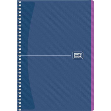 SHKOLYARYK Spirálfüzet, A5, kockás, 80 lap, SHKOLYARYK "Notebook", vegyes füzet