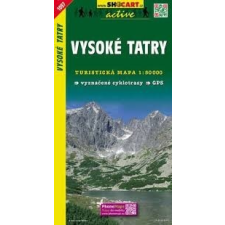 Shocart SC 1097. Vysoké Tatry, Magas Tátra turista térkép Shocart 1:50 000 térkép