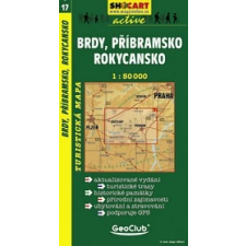 Shocart SC 17. Brdy, Pfibramsko, Rokycansko turista térkép Shocart 1:50 000 térkép