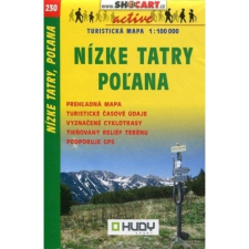 Shocart SC 230. Nízké Tatry Polana turista térkép Shocart 1:100 000 2012 térkép