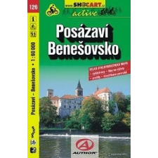Shocart SHC 126. POSÁZAVÍ - BENEŠOVSKO KERÉKPÁROS TÉRKÉP térkép