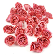 Shola Rose szárazvirág fej 4 cm - Antik Barack dekorációs kellék