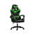 Shopever Brava Tech 813 Gamer szék, párnás textilbőr felülettel, fekete-zöld