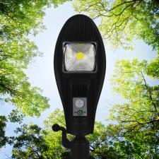 Shoppy Napelemes LED lámpa, 100W kültéri világítás