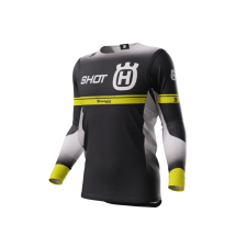 SHOT Aerolite Husqvarna LE 2024 motokrossz mez fekete motocross mez