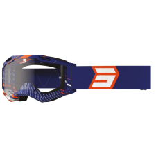 SHOT Assault 2.0 Drop motocross szemüveg narancssárga-fehér-kék motoros szemüveg
