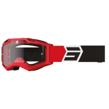 SHOT Assault 2.0 Solar motocross szemüveg fekete-piros motoros szemüveg