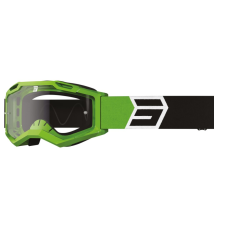 SHOT Assault 2.0 Solar motocross szemüveg fekete-zöld motoros szemüveg