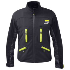 SHOT Climatic motoros kabát fekete-fluo sárga motoros kabát