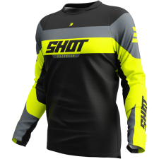 SHOT Devo League motokrossz mez fluo sárga motocross mez