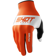 SHOT Draw Sky gyerek motokrossz kesztyű narancssárga motoros kesztyű