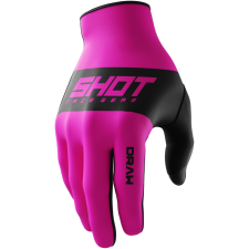 SHOT Draw Sky gyerek motokrossz kesztyű rózsaszín motoros kesztyű