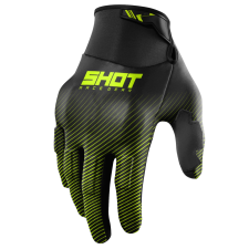 SHOT Drift Rim motocross kesztyű fluo sárga motoros kesztyű