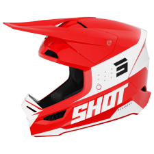 SHOT Furious League motocross sisak piros-fehér bukósisak