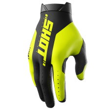 SHOT Lite Pro motokrossz kesztyű fluo sárga motoros kesztyű