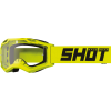SHOT Rocket Kid 2.0 gyerek motokrossz szemüveg fluo sárga (átlátszó plexi)
