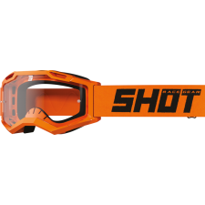 SHOT Rocket Kid 2.0 gyerek motokrossz szemüveg narancssárga (átlátszó plexi) motoros szemüveg