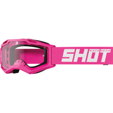 SHOT Rocket Kid 2.0 gyerek motokrossz szemüveg rózsaszín (átlátszó plexi) motoros szemüveg
