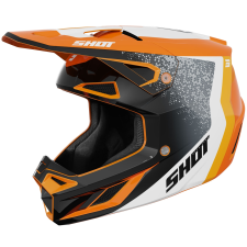 SHOT Speed Hybrid motokrossz bukósisak fényes narancssárga bukósisak