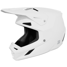 SHOT Speed Solid motokrossz bukósisak fényes fehér bukósisak