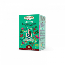 Shoti Maa bio lifespring echinacea, gyömbér és csipkebogyó tea 16x2g 32 g tea