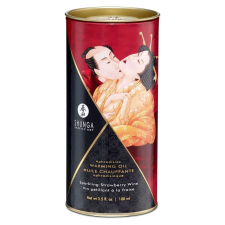 Shunga Aphrodisiac Oils Sparkling Strawberry Wine masszázsolaj és gél