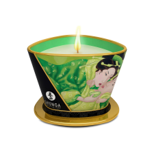 Shunga Candle Green Tea - masszázsgyertya - zöld tea (170 ml) gyertya