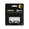 Shure x Comply TZ100 fekete szivacs SE és AONIC fülhallgatóhoz, 3 pár, méret: Extra small