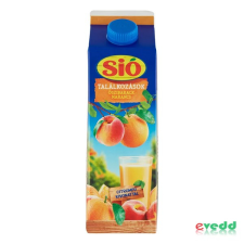 SIÃ“ Gyümölcslé sió rostos &#336;szibarack-narancs 12 1l üdítő, ásványviz, gyümölcslé