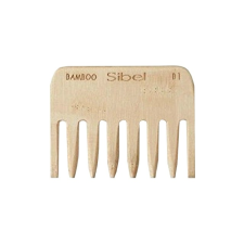 Sibel Afro fésű fa 9cm 8482101 fésű