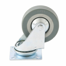 SIBRTEH 100x10,2x32mm 65kg platform kerék forgatható, fém agy, csapágyazott horgászkiegészítő