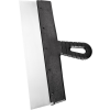 SIBRTEH 350mm spatulya rozsdamentes, műanyag nyéllel