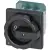 Siemens 3LD2504-0TK51 BE-KI kapcsoló, 3P, 63A, előlapra, fekete