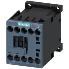 Siemens 3RH2131-1AF00 mágneskapcsoló, 6A, 3NO+1NC, 110VAC 50/60Hz, S00, csavaros villanyszerelés