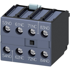 Siemens 3RH2911-1XA22-0MA0 segédérintkező, homlokra, 2NO+2NC, S00-S3-hoz, csavaros villanyszerelés