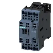 Siemens 3RT2027-2KB40 mágneskapcsoló, 15kW/32A, 24VDC, 1NO+1NC, S0, rugós villanyszerelés