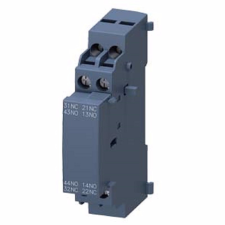 Siemens 3RV2901-1J segédérintkező, oldalra, 2NO+2NC, S00-S3-hoz, csavaros villanyszerelés