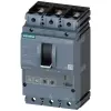 Siemens 3VA2225-5HN32-0AA0 kompakt megszakító 3P 250A 55kA, ETU350 LSI, vonal- és generátorvédelem, sarus