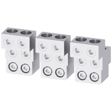 Siemens 3VW9011-0AL71 csatlakozó készlet, mellső, 3P, 4x240mm2, +elválasztó, + fedél, 3WL10 / 3VA27 villanyszerelés