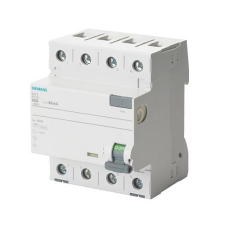 Siemens 5SV3444-6  ÁVK A 40/4 100MA 4 MODUL védőkapcsoló (5SV3444-6) villanyszerelés