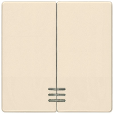 Siemens 5TG6274 csillár billentyű, fényjelzős, krémfehér (RAL1013), DELTA line villanyszerelés