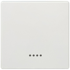 Siemens 5TG7140-1 billentyű, fényjelzős, platina (RAL9007), DELTA style villanyszerelés