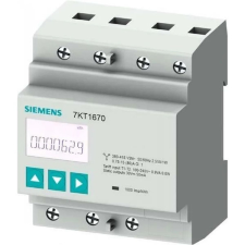 Siemens 7KT1666 LCD, 3-fázisú, 7KT PAC1600 sorozat energiamérő villanyszerelés