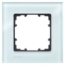 Siemens Siemens DELTA miro 5TG1201 1-es kristályzöld üvegkeret (Siemens 5TG1201) villanyszerelés